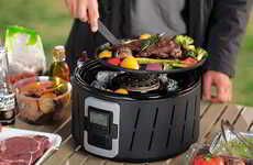 Multilayer Portable Charcoal Grills