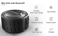 Multilayer Portable Charcoal Grills Image 2