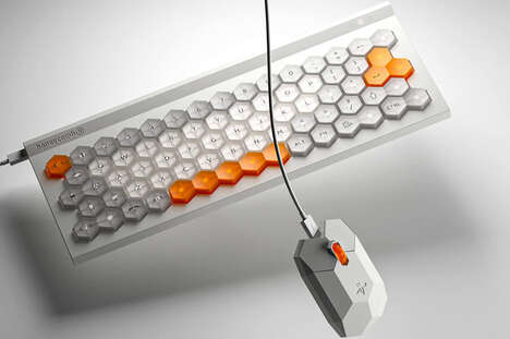 Honeycomb-Inspired PC Peripherals