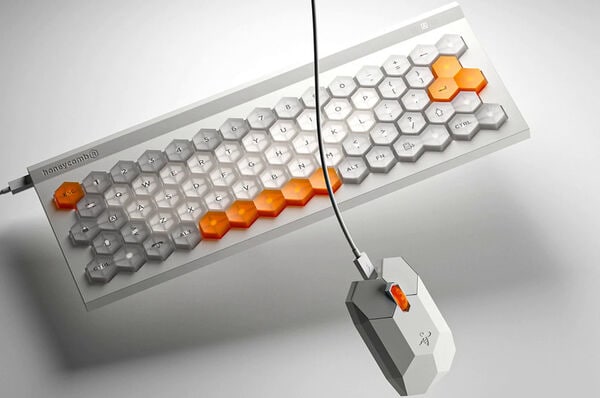 Honeycomb-Inspired PC Peripherals
