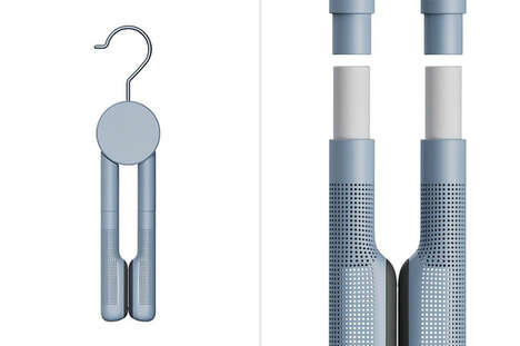 Fragrance-Defusing Hanger Designs