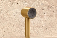 Bold Brass-Hued Bathroom Fixtures Image 5