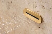 Bold Brass-Hued Bathroom Fixtures Image 6