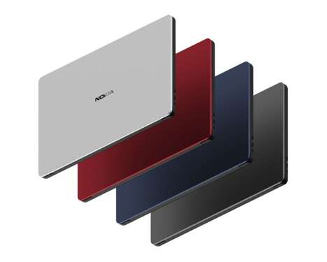 Sculpted Aluminum Laptop Models