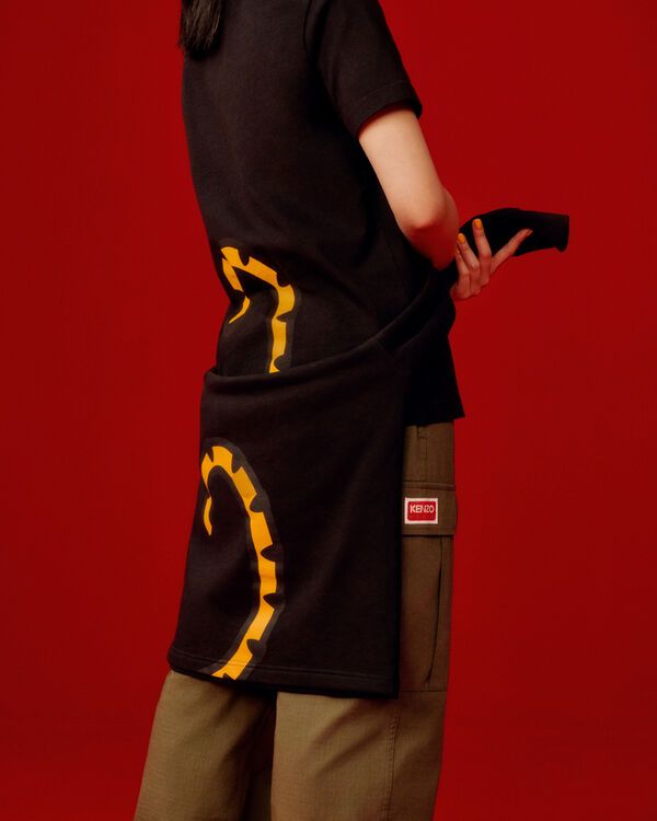 Kenzo x Nigo tiger tail Black