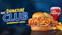 Club-Style Fried Chicken Sandwiches Image 1