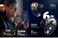 Multi-Microphone Wireless Earbuds Image 1