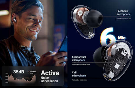 Multi-Microphone Wireless Earbuds