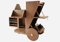 All-in-One Timber Bar Carts Image 3