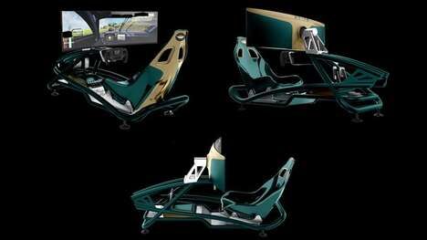 Retro Supercar Racing Simulators