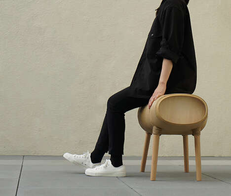 Cocoon-Inspired Bench Designs