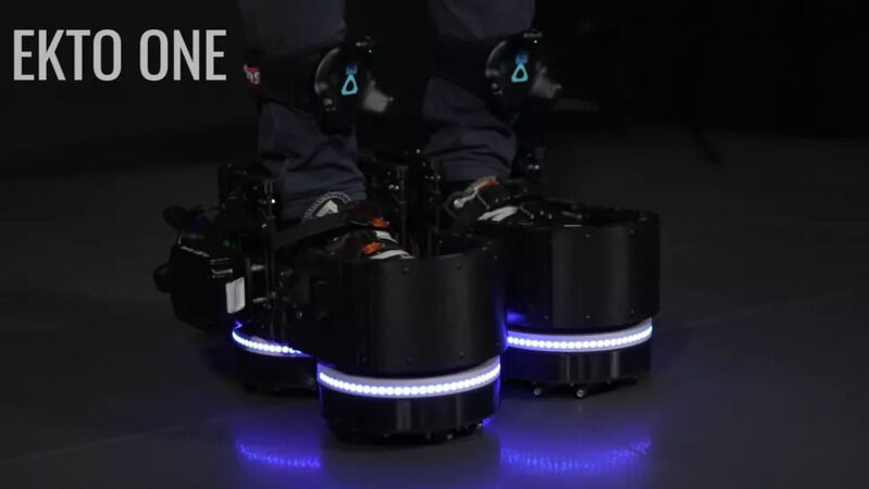Haptic VR Walking Boots