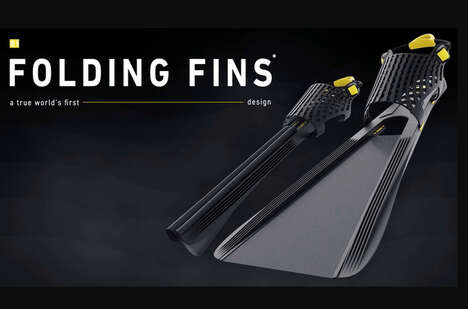 Compact Packable Diver Fins
