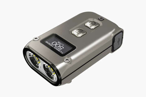 Tough Titanium Adventurer Flashlights