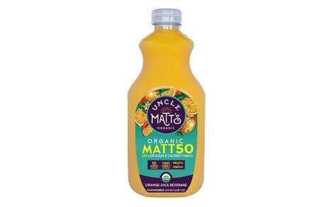 Stevia-Sweetened Orange Juices
