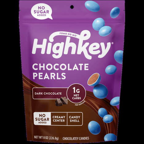 Pearl-Shaped Chocolate Treats