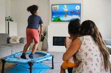 Trampoline-Enabled Games