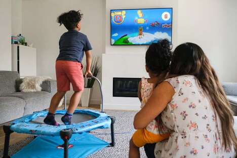 Trampoline-Enabled Games