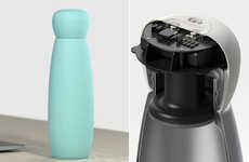 Self-Cleaning Water Bottles