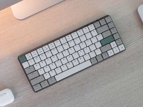 Chic Sound-Dampening Mechanical Keyboards
