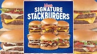 Indulgently Stacked QSR Burgers Image 1