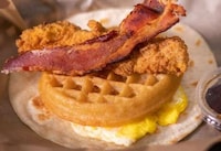 Waffle-Filled Breakfast Tacos Image 1