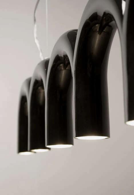 Maximalist Arched Pendant Lamps