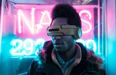 Cyberpunk-Inspired Mixed Reality Headsets