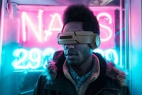 Cyberpunk-Inspired Mixed Reality Headsets