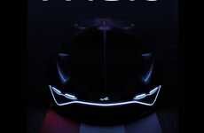 Hydrogen-Powered Supercar Teasers