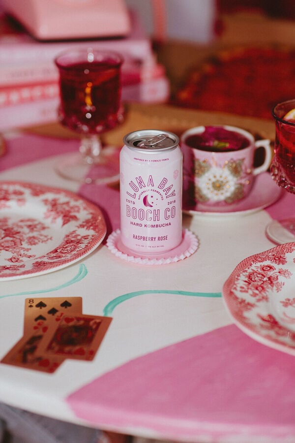 Pink-Hued Hard Kombuchas