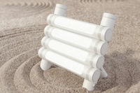 Bamboo-Inspired Table Lamps Image 1