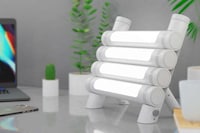 Bamboo-Inspired Table Lamps Image 3