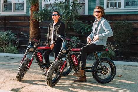 Collaboration Scrambler-Style Electric Bikes
