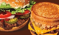 Fast-Food Melted Cheese Burgers