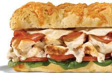 Meaty Italian-Inspired QSR Sandwiches