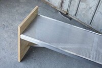 Minimalist Upcycled Aluminum Furniture Image 4