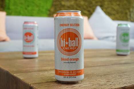 Blood Orange Seltzers