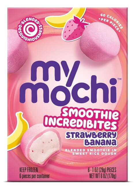Frozen Smoothie Mochi Bites