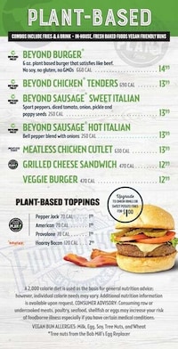 Plant-Based Chicken Offerings