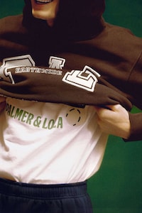 Regenerated Yarn Sports Hoodies Image 2
