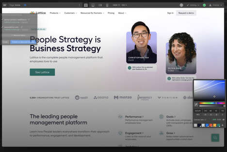 Efficiency-Improved Custom Website Platforms