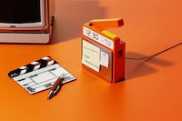 Clapperboard-Inspired Desk Clocks Image 1