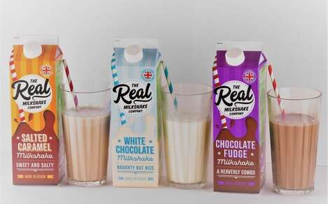Diner-Inspired Prepackaged Milkshakes