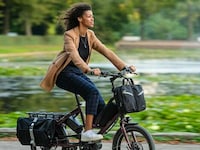 Compact Cargo-Ready Electric Bikes Image 1
