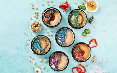 Aromatically Flavored Hummus Products
