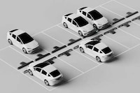 Parking Spot Vehicle Chargers