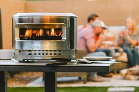 Portable Wood-Powered Pizza Ovens