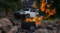 Gas-Powered Campfire Cans
