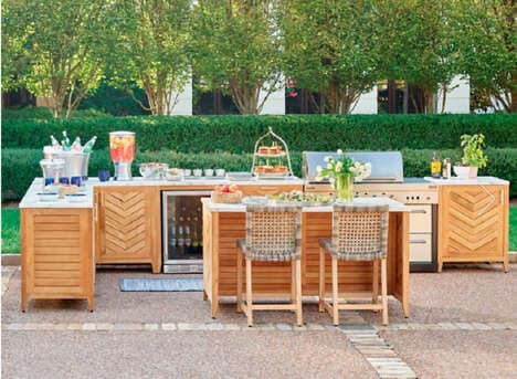 Outdoor Modular Kitchen Sets